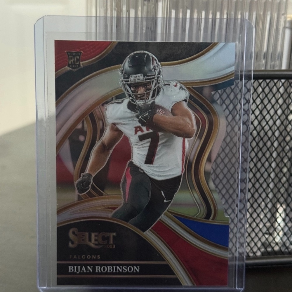 NFL Rookie Card - Bijan Robinson (Atlanta Falcons) select die cut